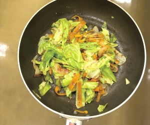 3_野菜炒め手順